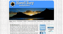 Desktop Screenshot of houtbaybackpackers.co.za